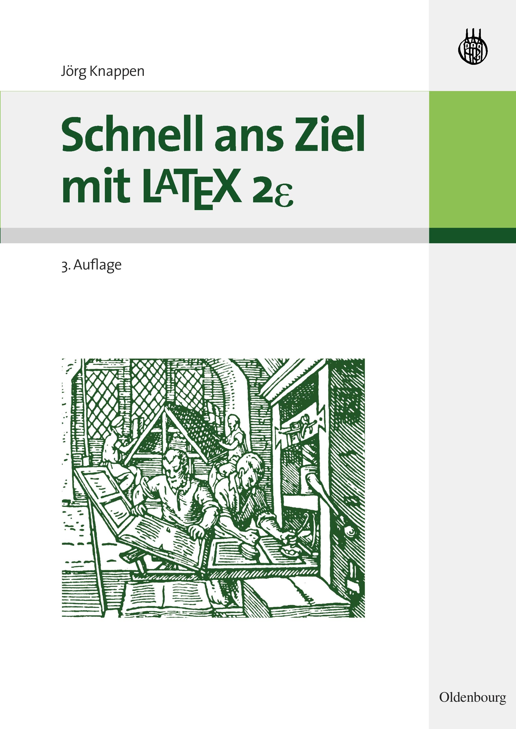 Vorderes Coverbild Schnell ans Ziel mit LATEX 2e
