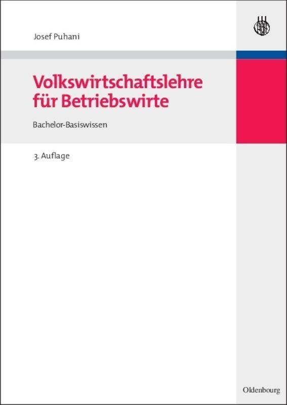 Vorderes Coverbild Volkswirtschaftslehre für Betriebswirte