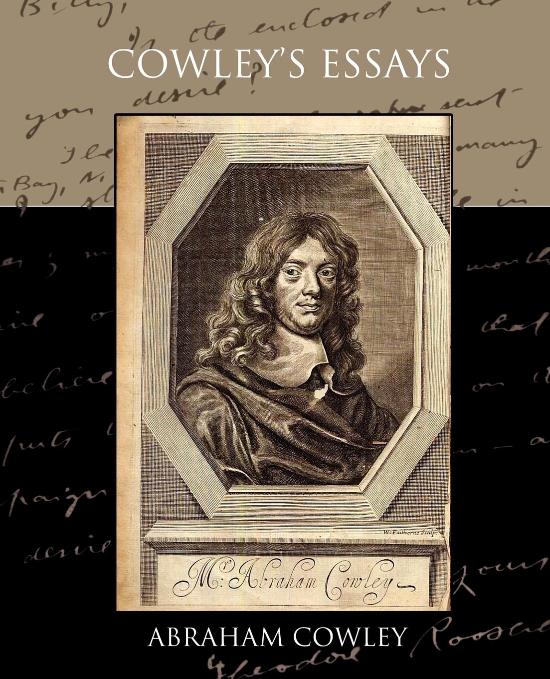 Vorderes Coverbild Cowley's Essays