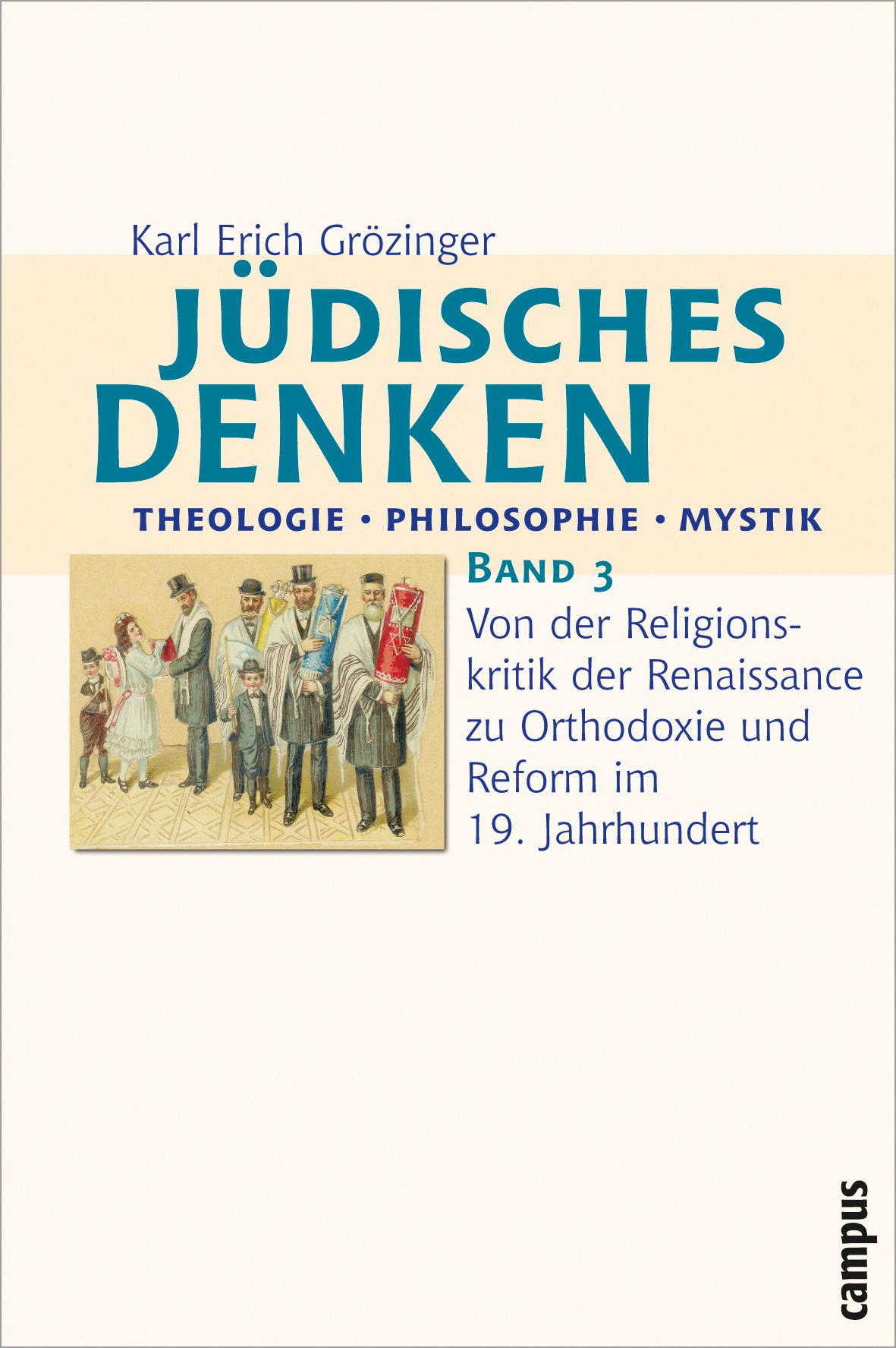 Vorderes Coverbild Jüdisches Denken: Theologie - Philosophie - Mystik 3