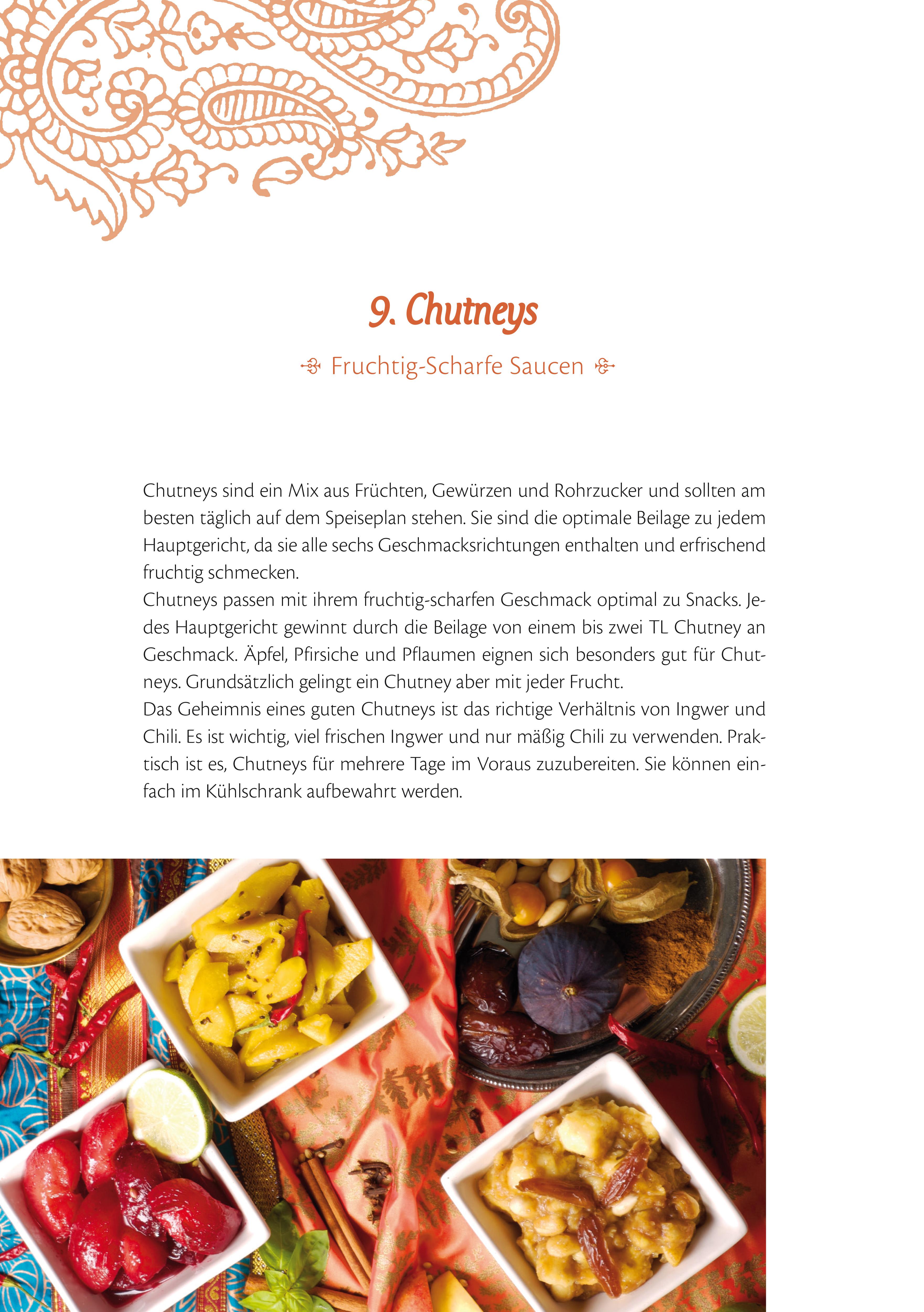 Beispielinhalt (Bild) Der Schatz der Ayurveda Küche