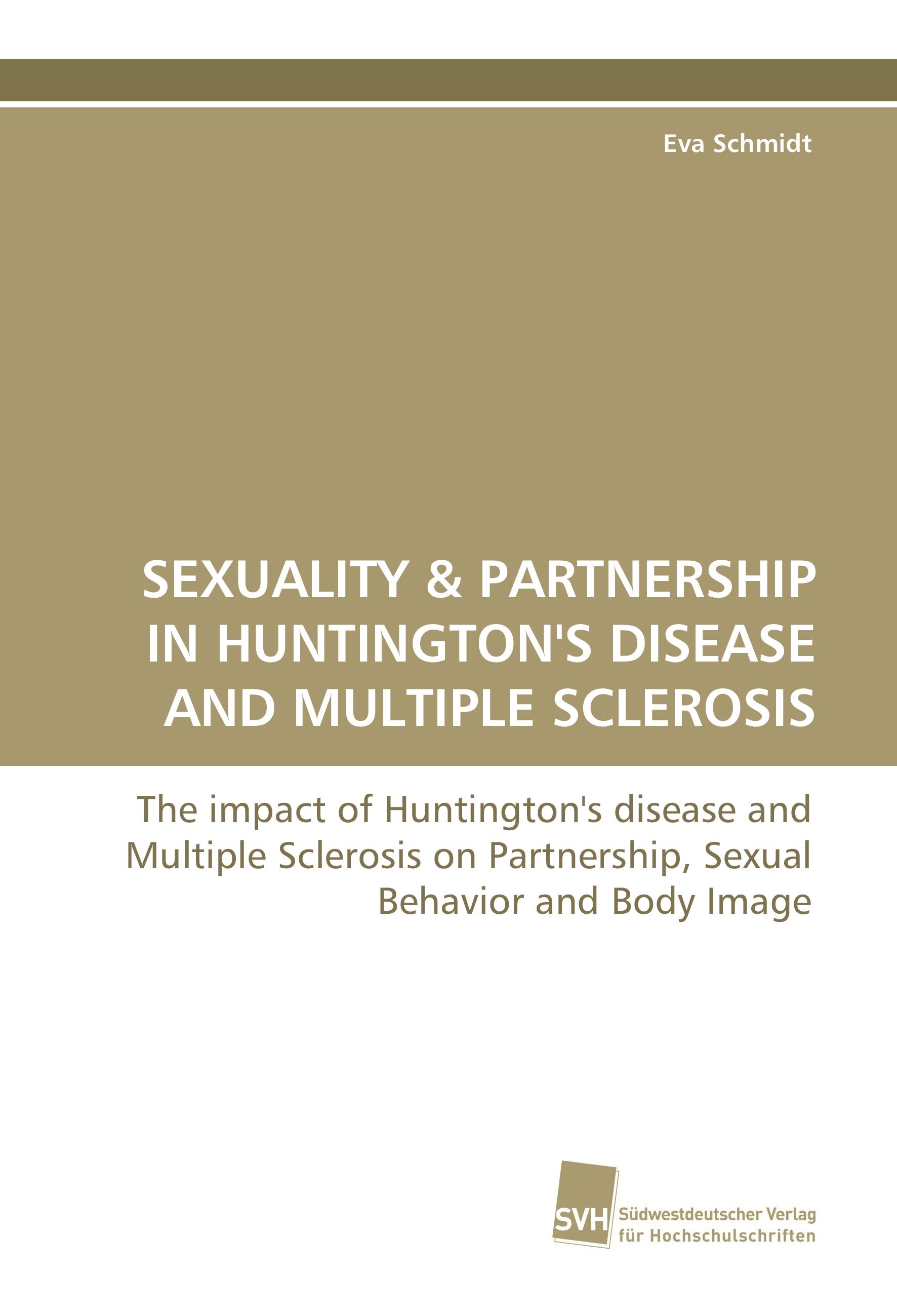 Vorderes Coverbild SEXUALITY & PARTNERSHIP IN HUNTINGTON'S DISEASE AND MULTIPLE SCLEROSIS