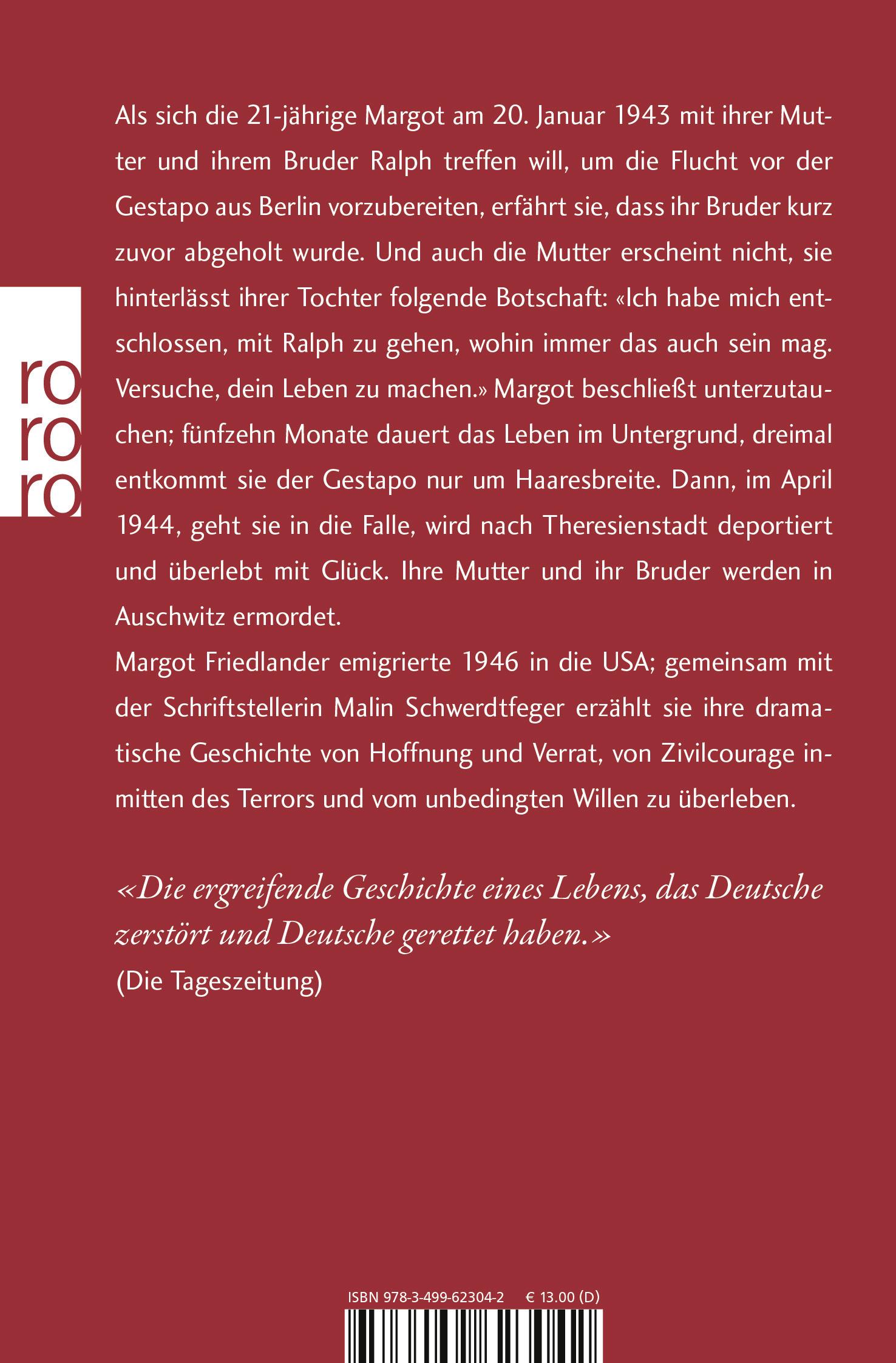 Rückseitencover "Versuche, dein Leben zu machen"