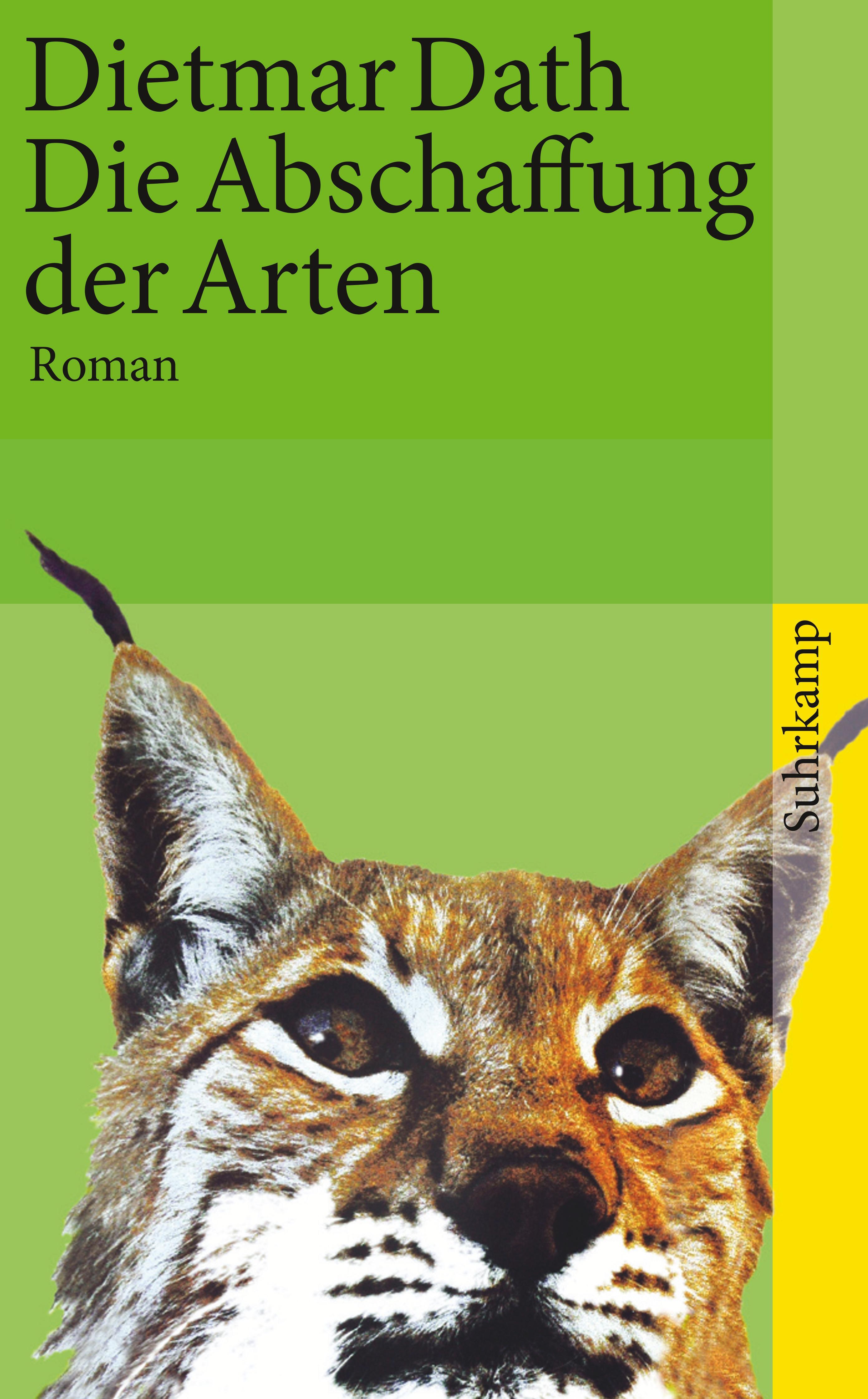 Vorderes Coverbild Die Abschaffung der Arten