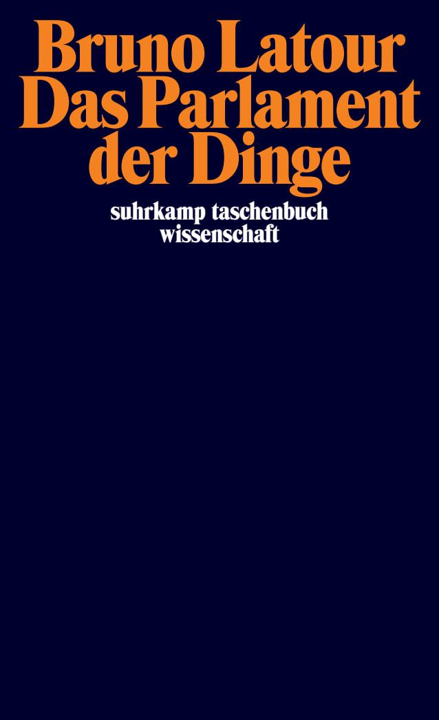 Vorderes Coverbild Das Parlament der Dinge