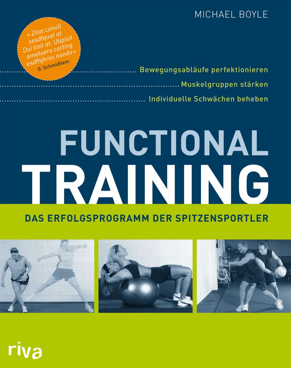 Vorderes Coverbild Functional Training