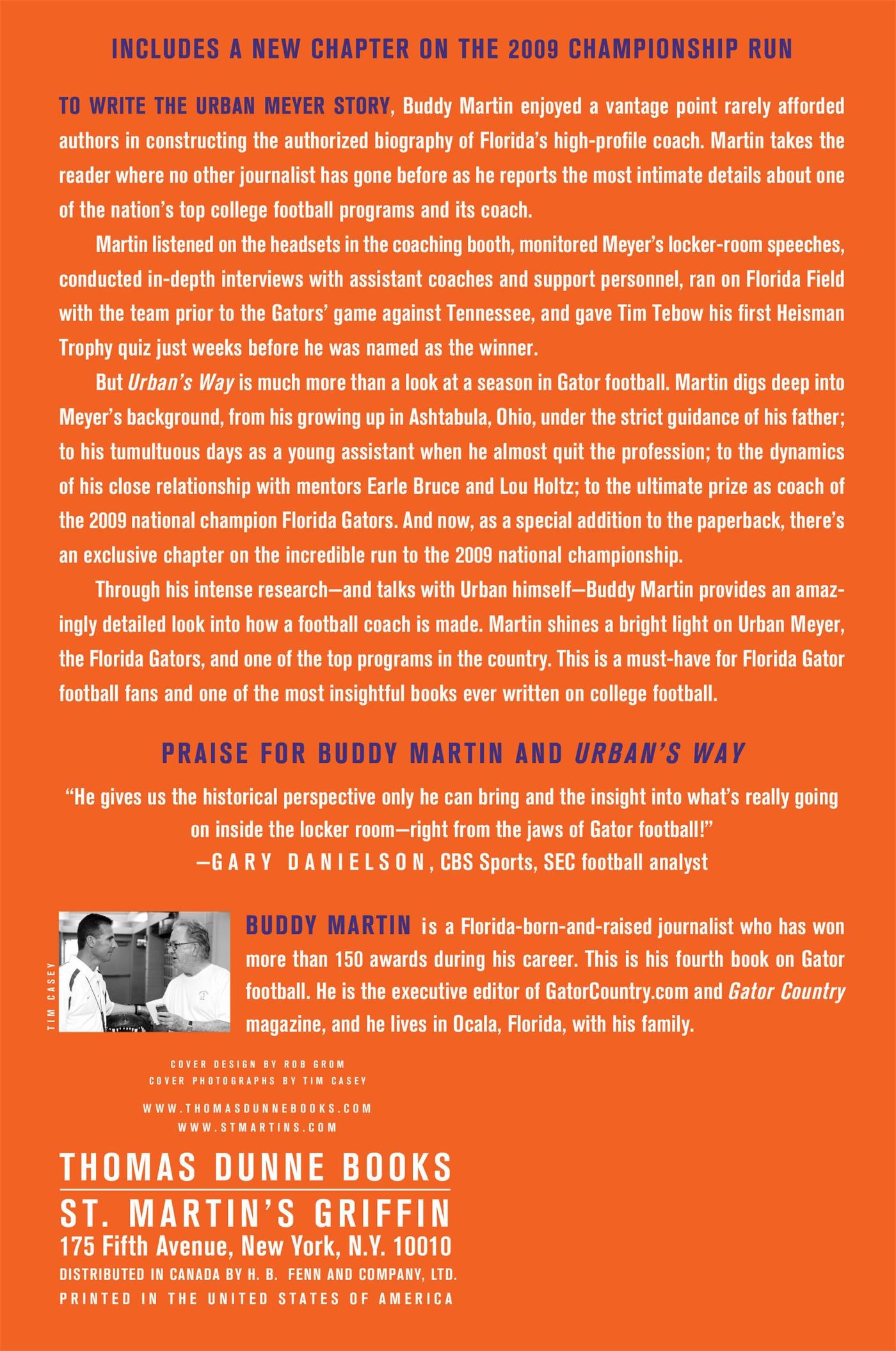 Rückseitencover Urban's Way