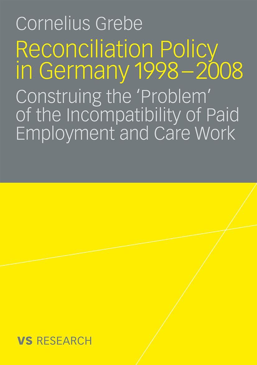 Vorderes Coverbild Reconciliation Policy in Germany 1998-2008