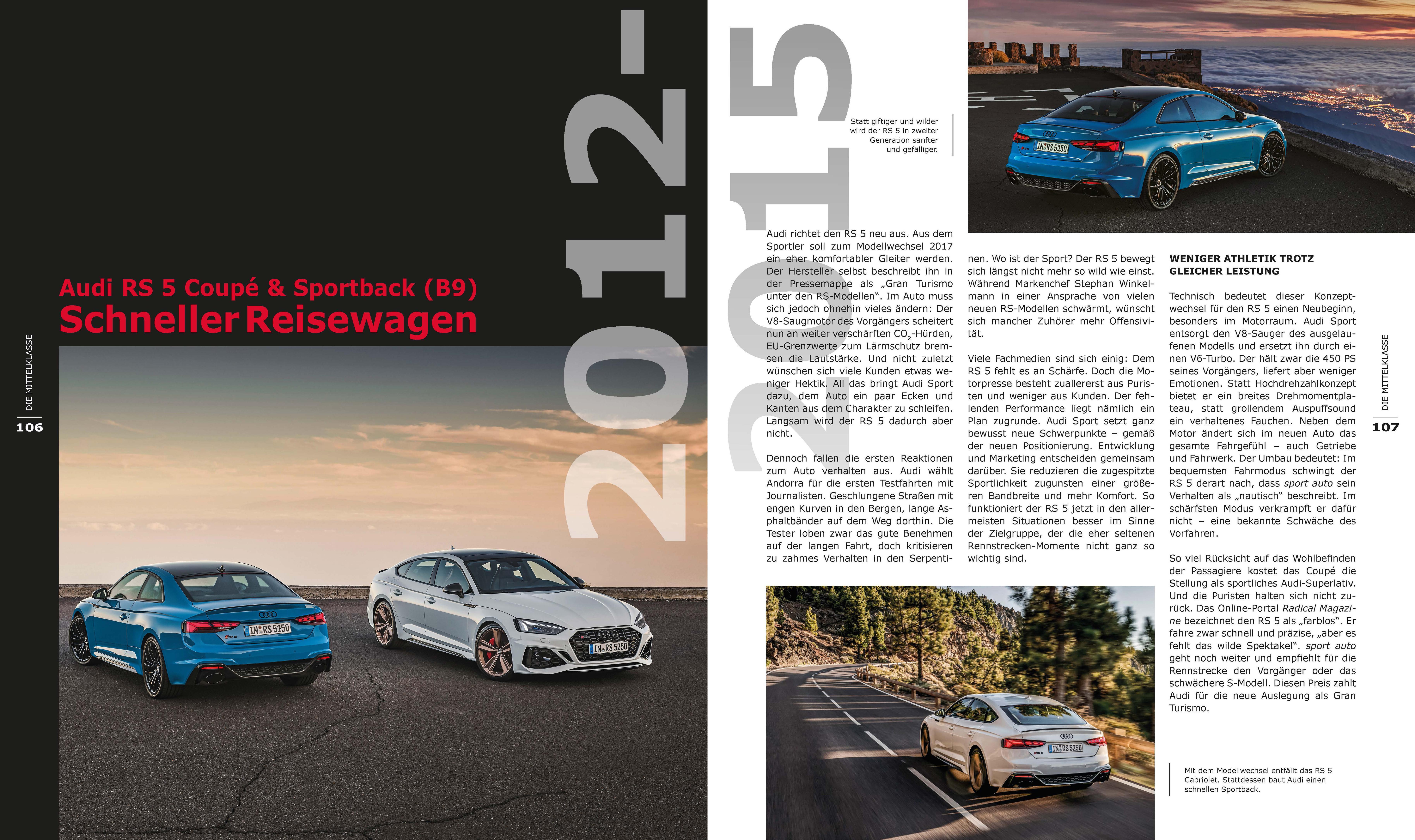 Beispielinhalt (Bild) Audi RS