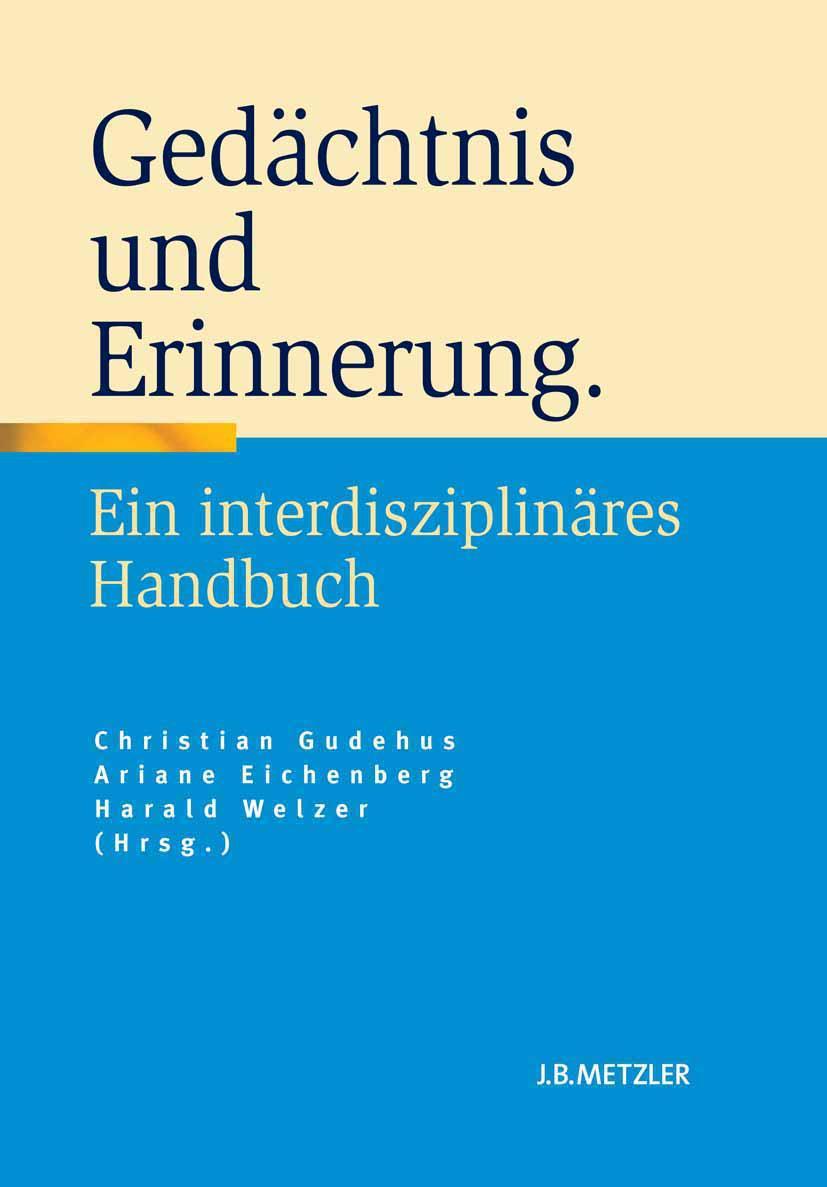 Vorderes Coverbild Gedächtnis und Erinnerung