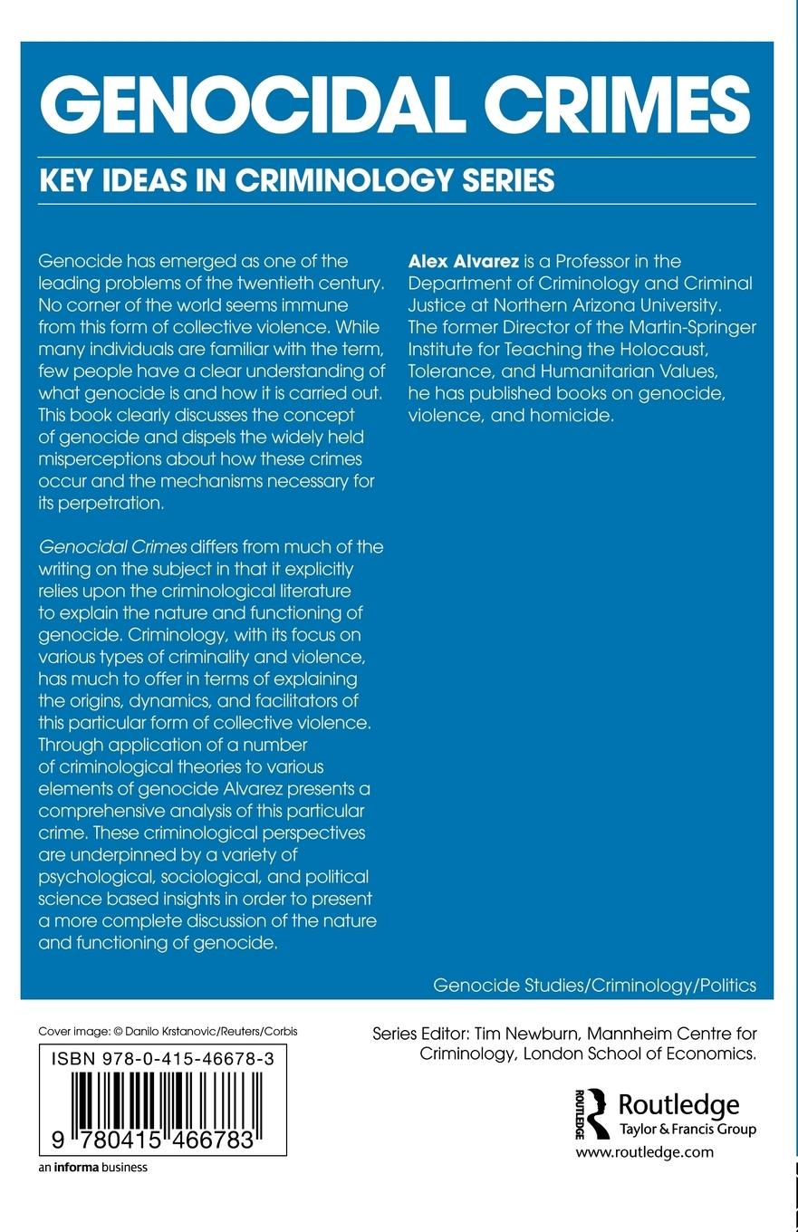 Rückseitencover Genocidal Crimes