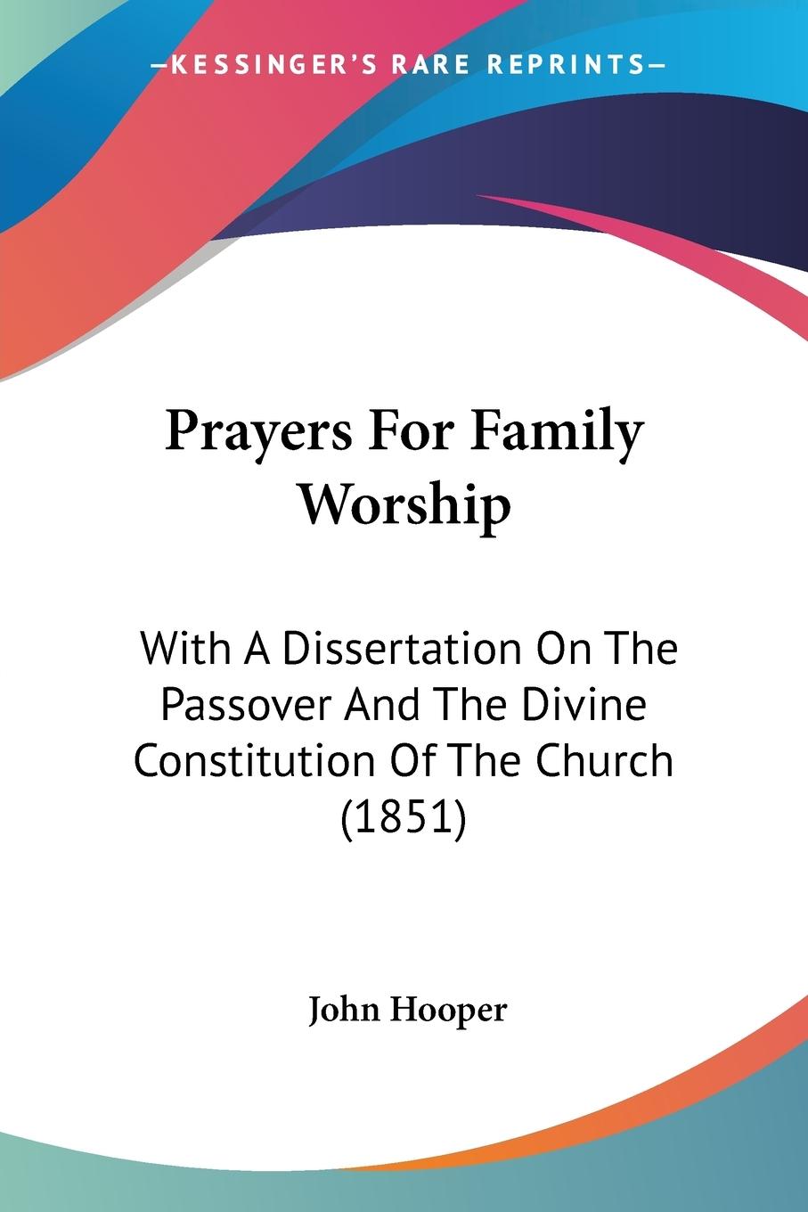 Vorderes Coverbild Prayers For Family Worship