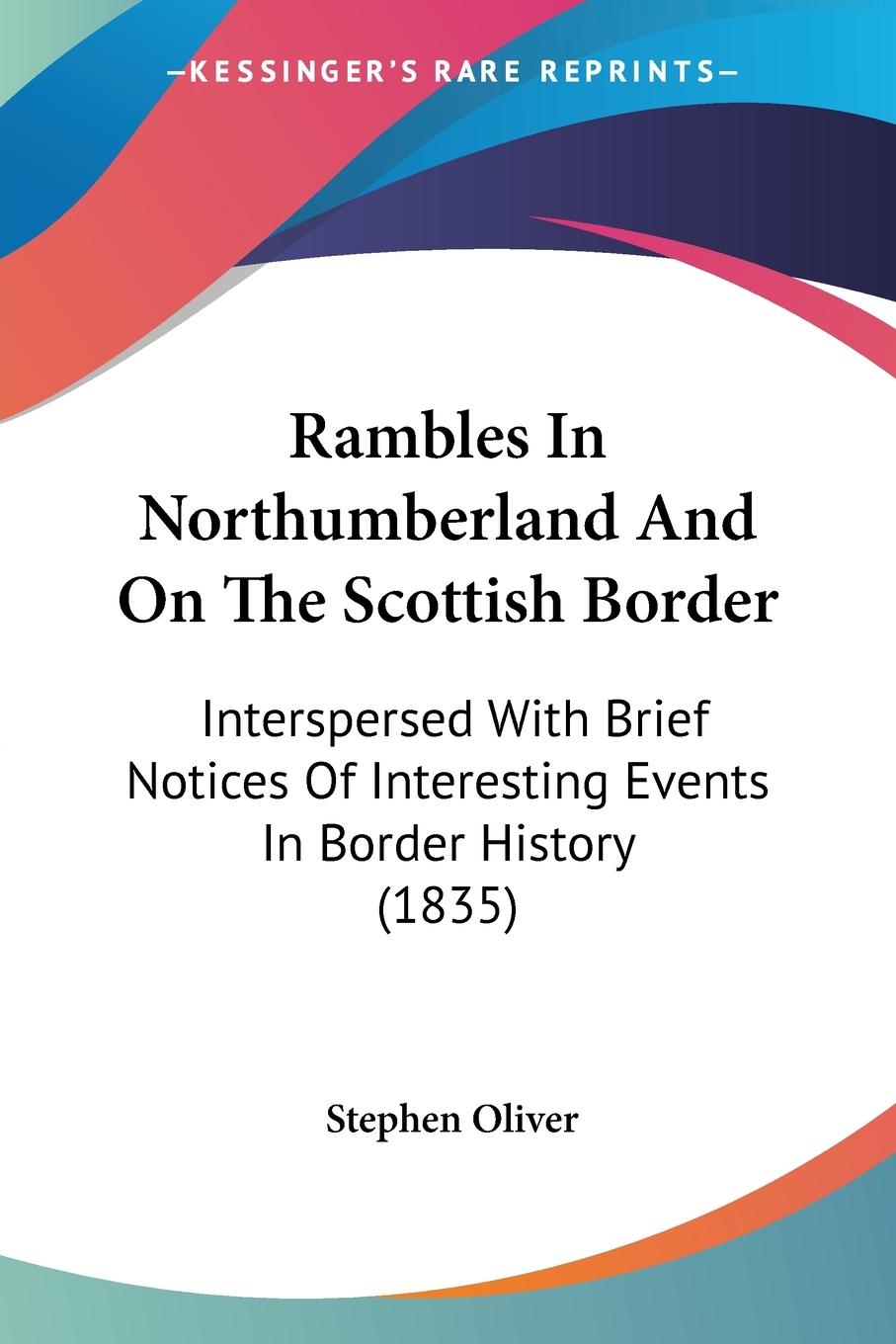 Vorderes Coverbild Rambles In Northumberland And On The Scottish Border