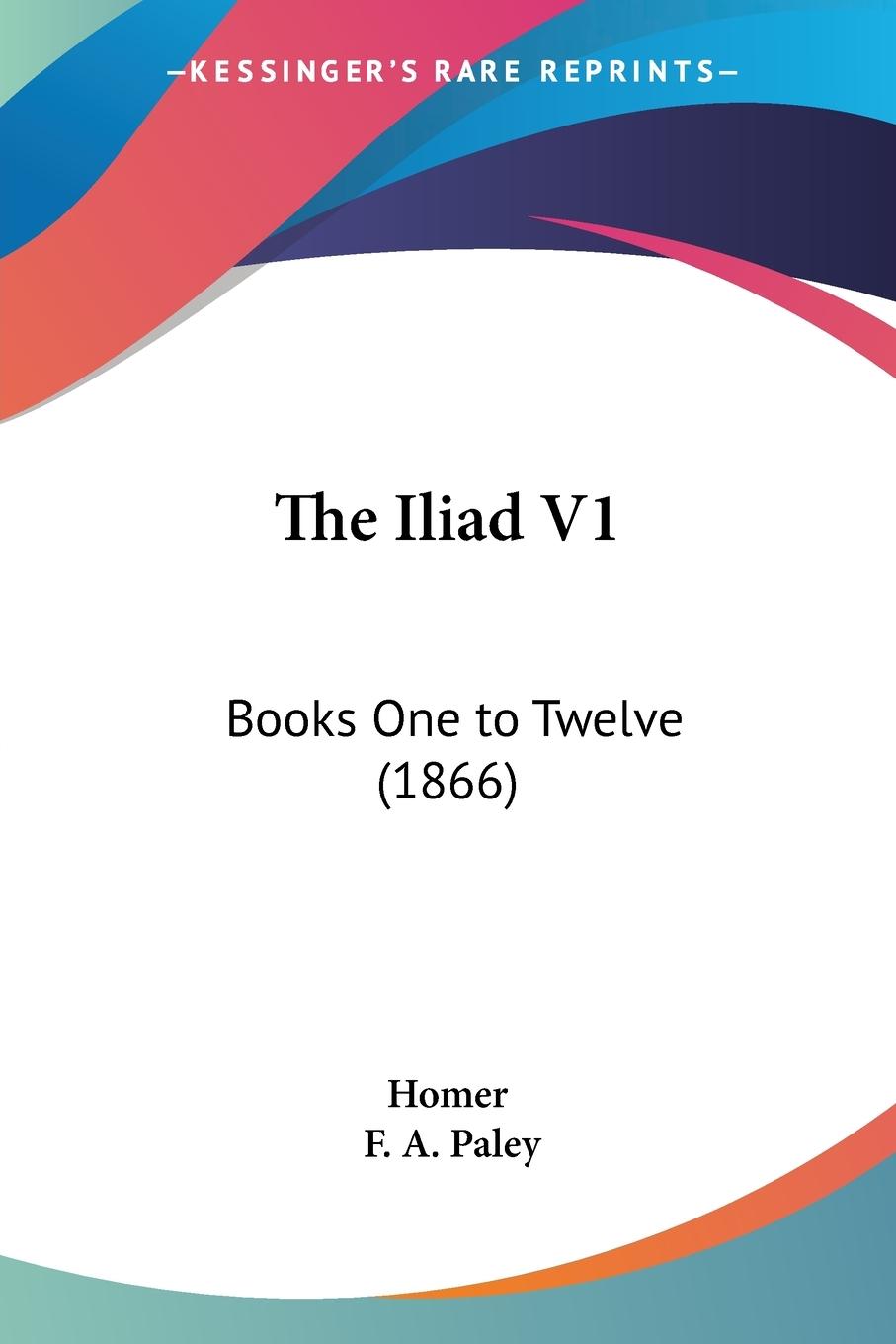 Vorderes Coverbild The Iliad V1