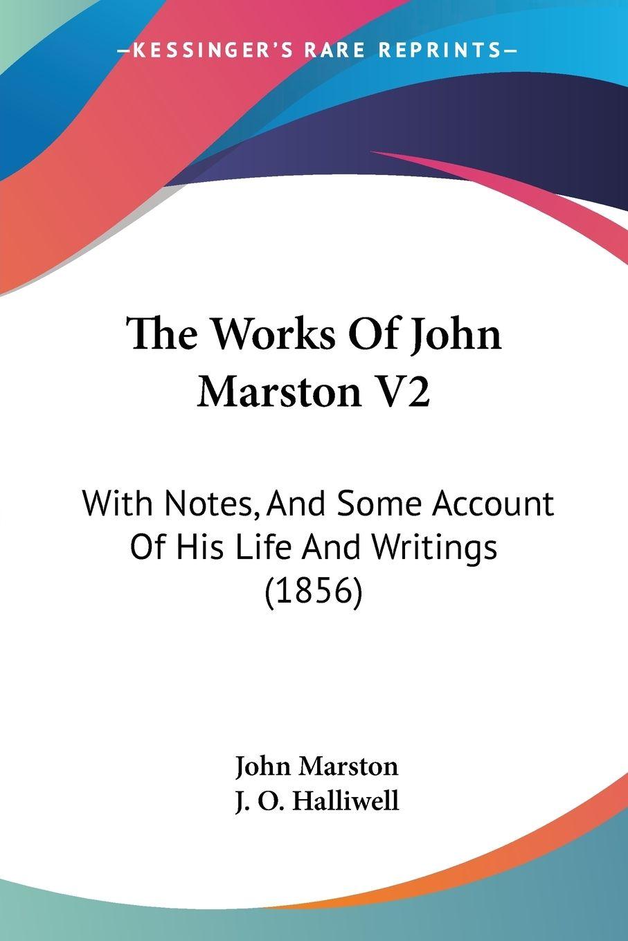 Vorderes Coverbild The Works Of John Marston V2