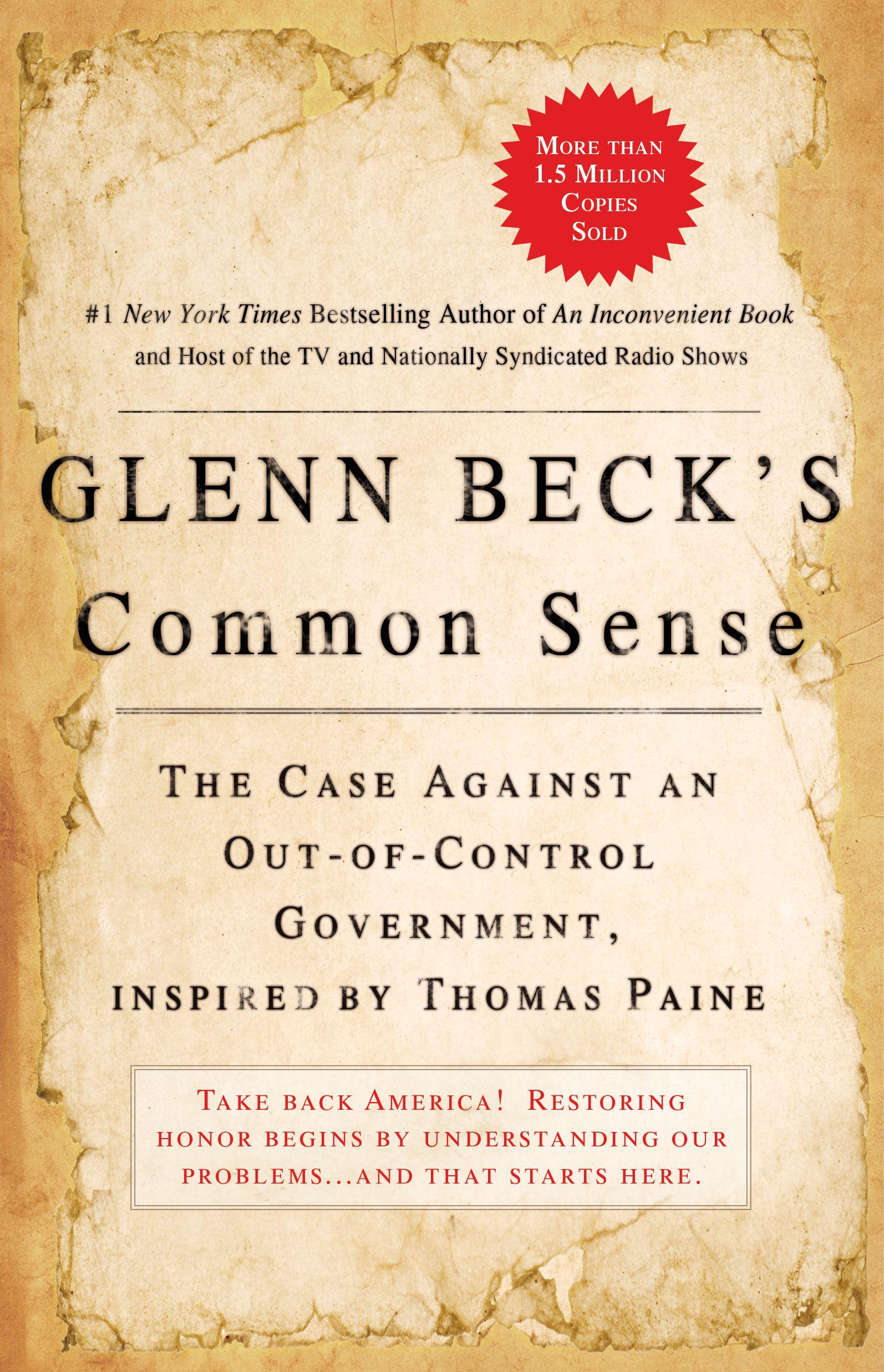 Vorderes Coverbild Glenn Beck's Common Sense