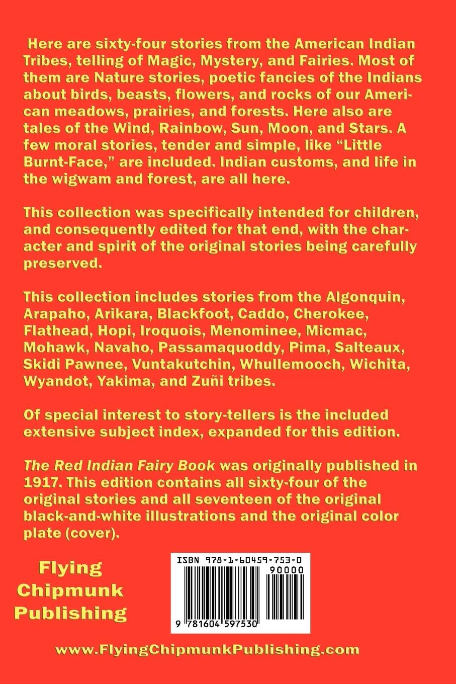 Rückseitencover The Red Indian Fairy Book
