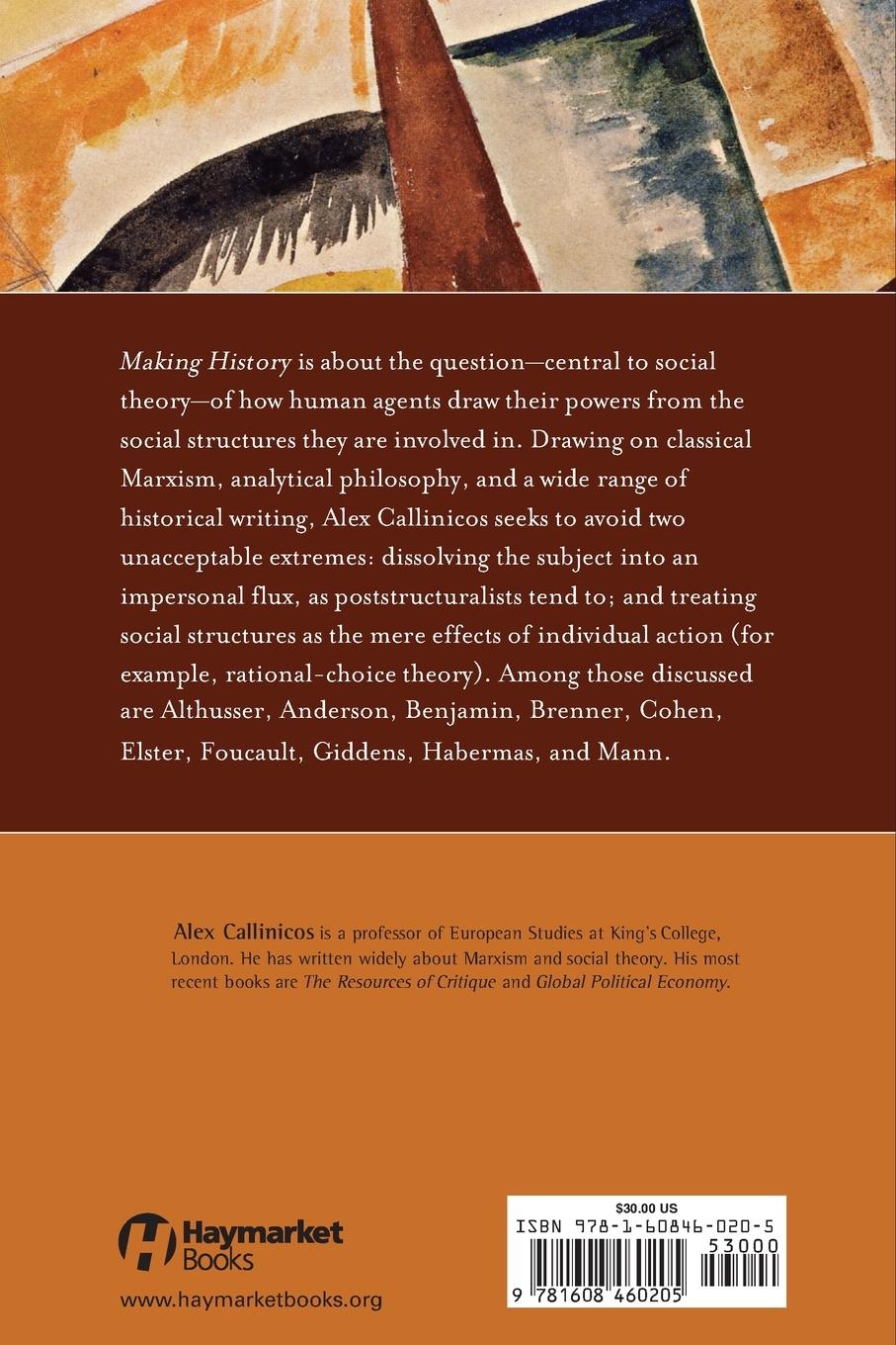 Rückseitencover Making History