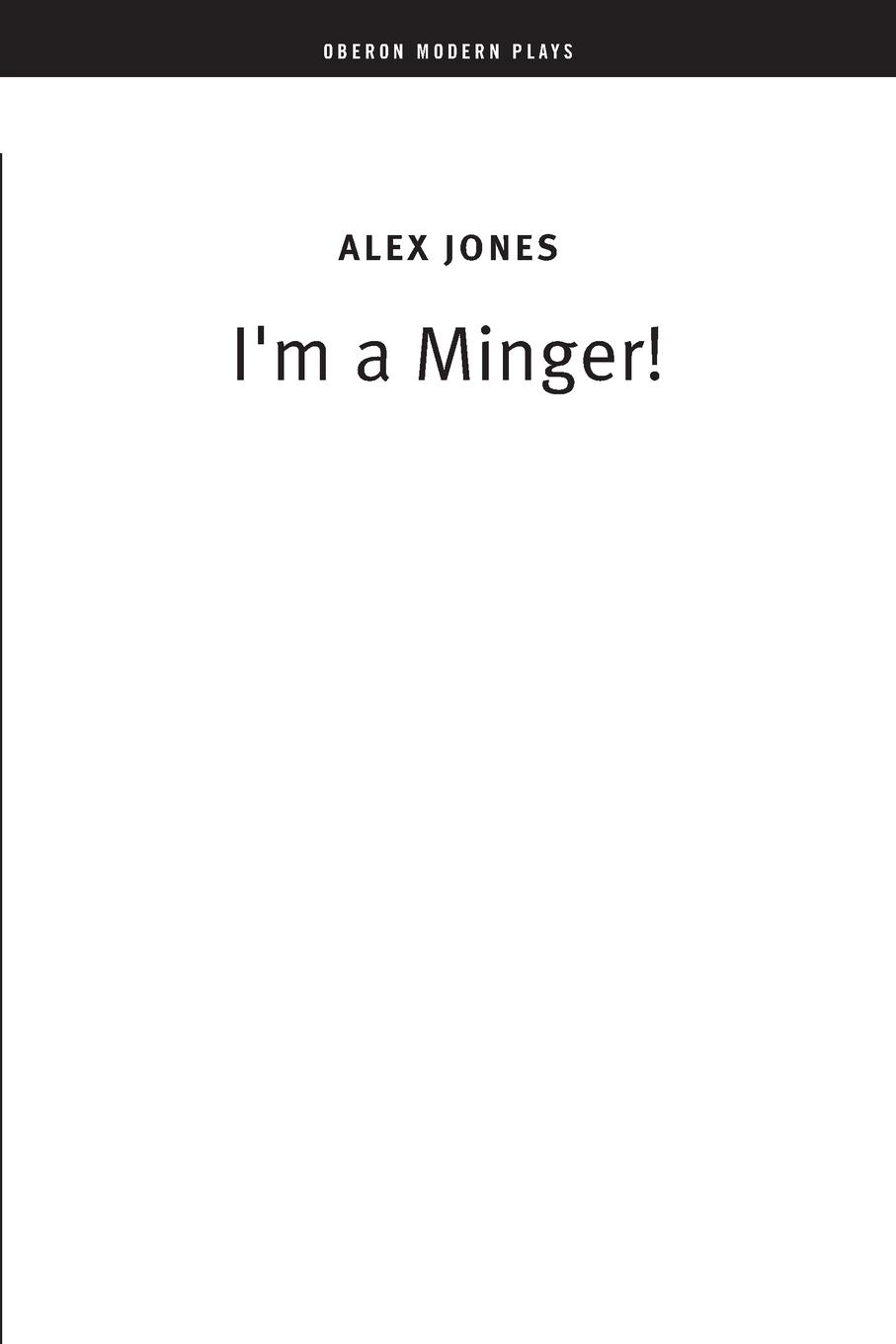 Vorderes Coverbild I'm a Minger