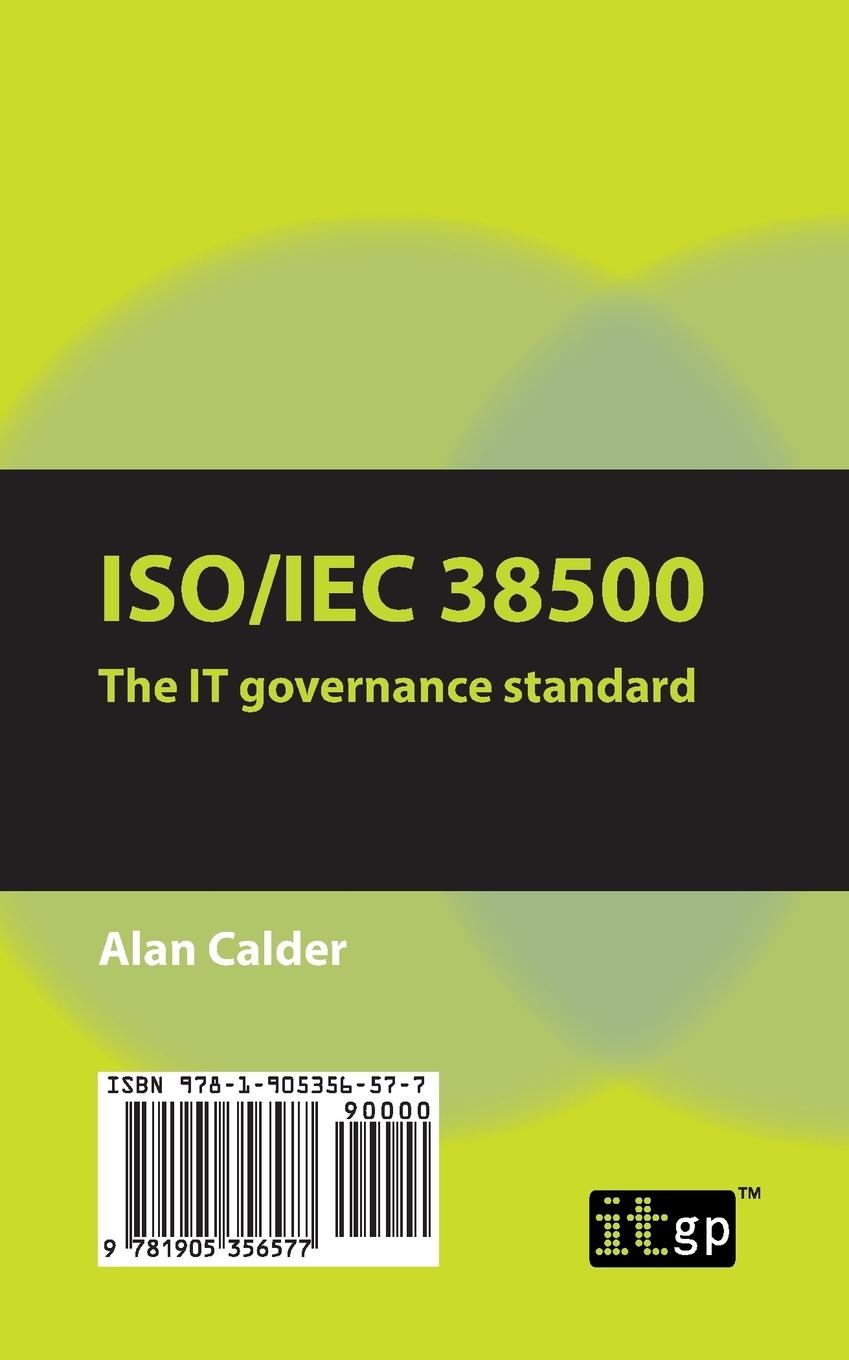 Rückseitencover ISO/IEC 38500
