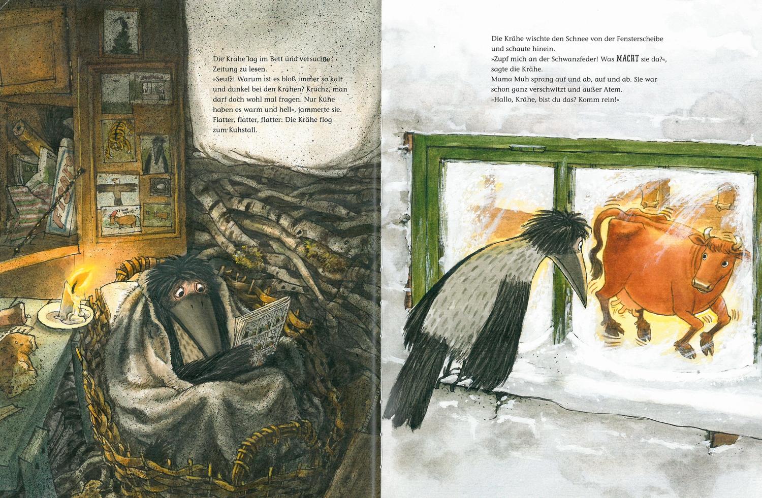 Beispielinhalt (Bild) Mama Muh feiert Weihnachten