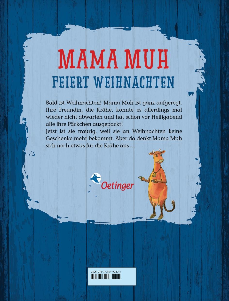 Rückseitencover Mama Muh feiert Weihnachten