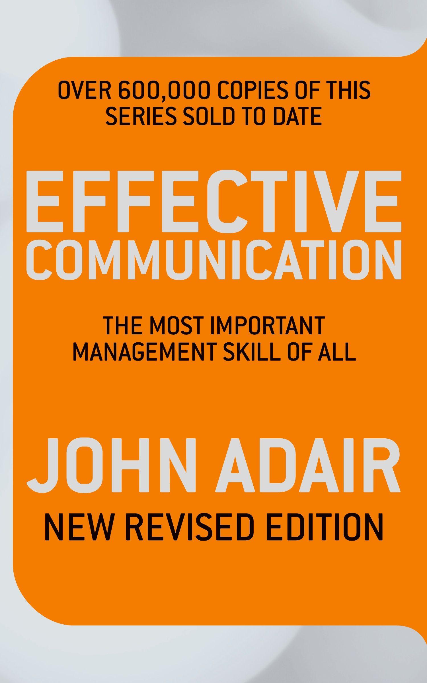 Vorderes Coverbild Effective Communication (Revised Edition)