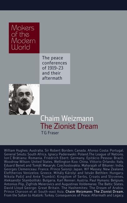 Vorderes Coverbild Chaim Weizmann: The Zionist Dream