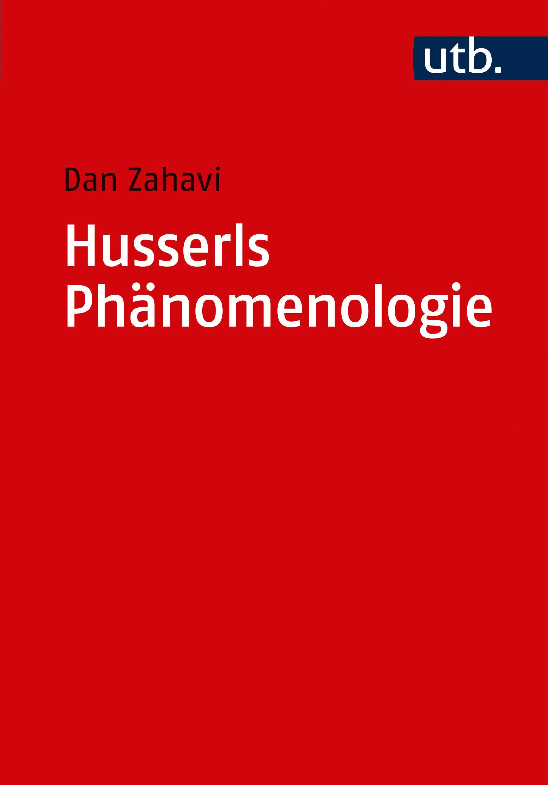 Vorderes Coverbild Husserls Phänomenologie