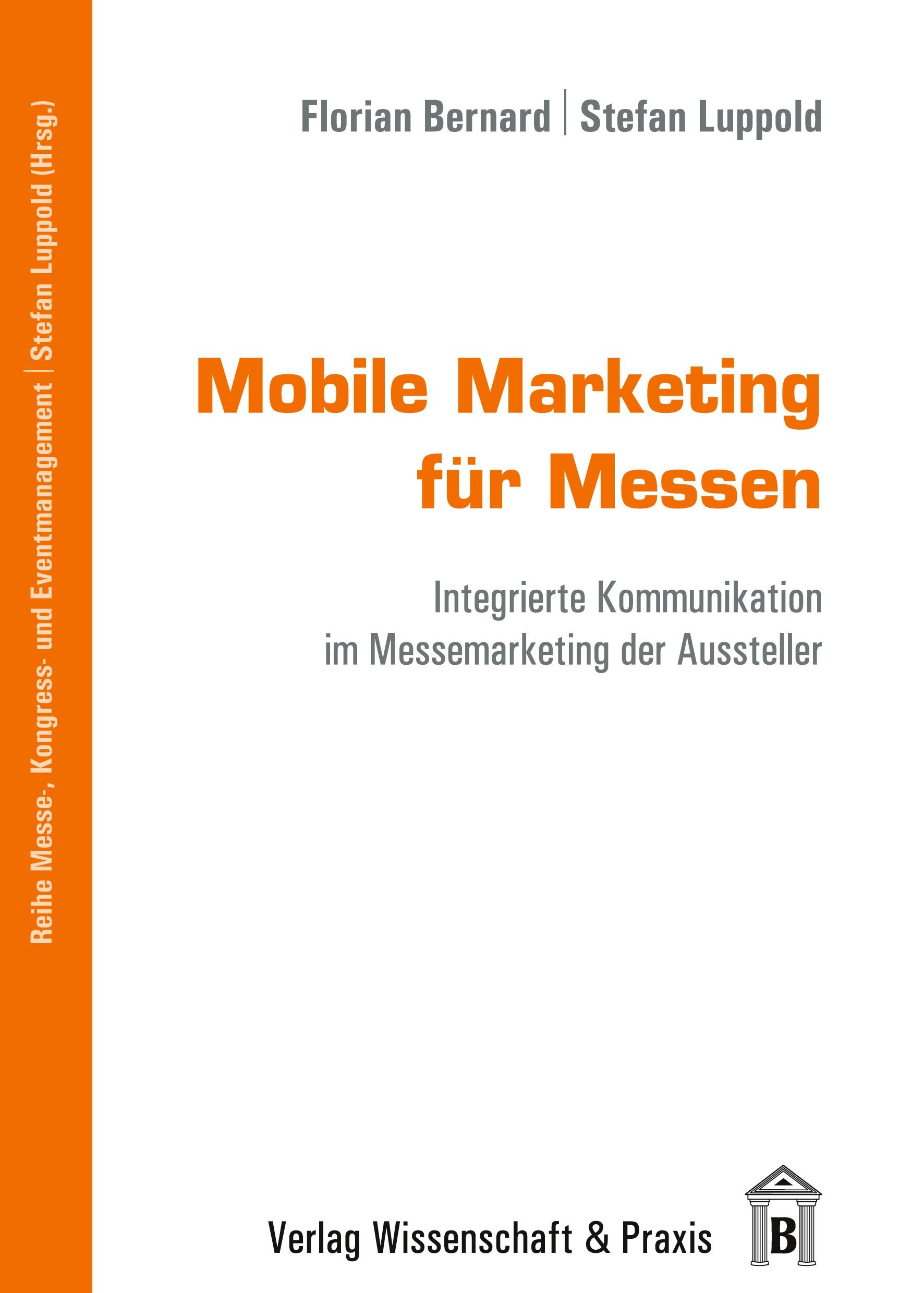 Vorderes Coverbild Mobile Marketing für Messen.