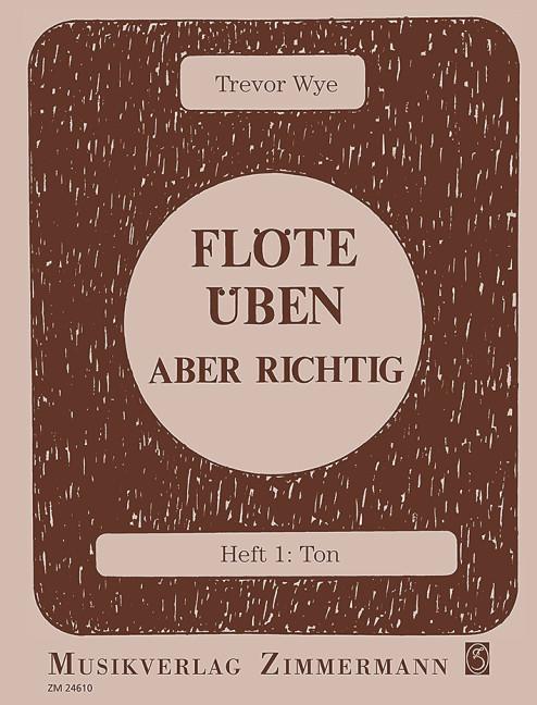 Vorderes Coverbild Flöte üben - aber richtig