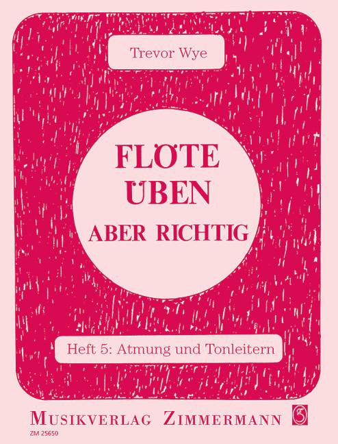 Vorderes Coverbild Flöte üben - aber richtig 5