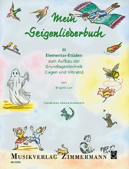 Vorderes Coverbild Geigenliederbuch 3