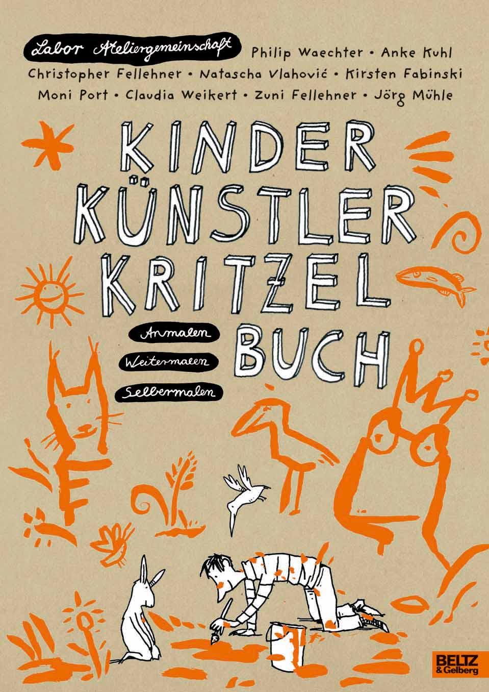 Vorderes Coverbild Kinder Künstler Kritzelbuch