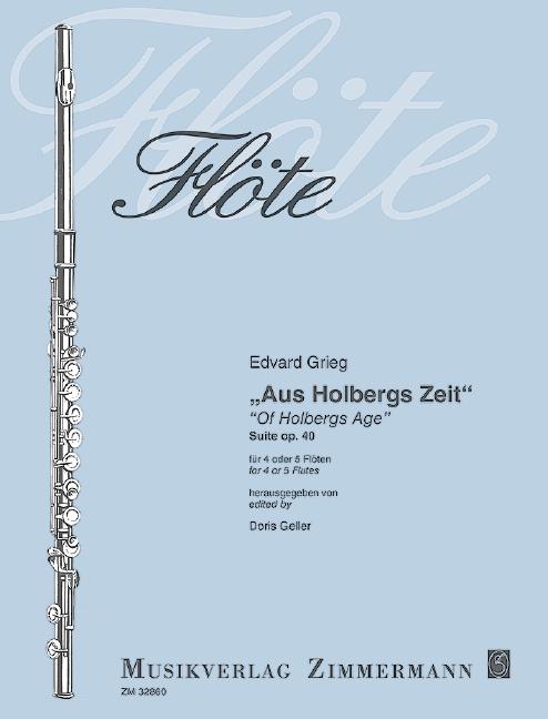 Vorderes Coverbild "Aus Holbergs Zeit" Suite op. 40