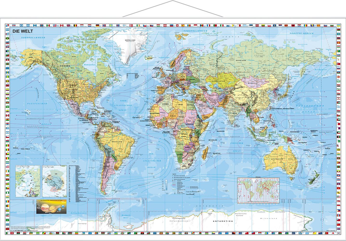 Vorderes Coverbild Weltkarte deutsch