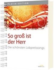 Vorderes Coverbild So groß ist der Herr - Liederbuch