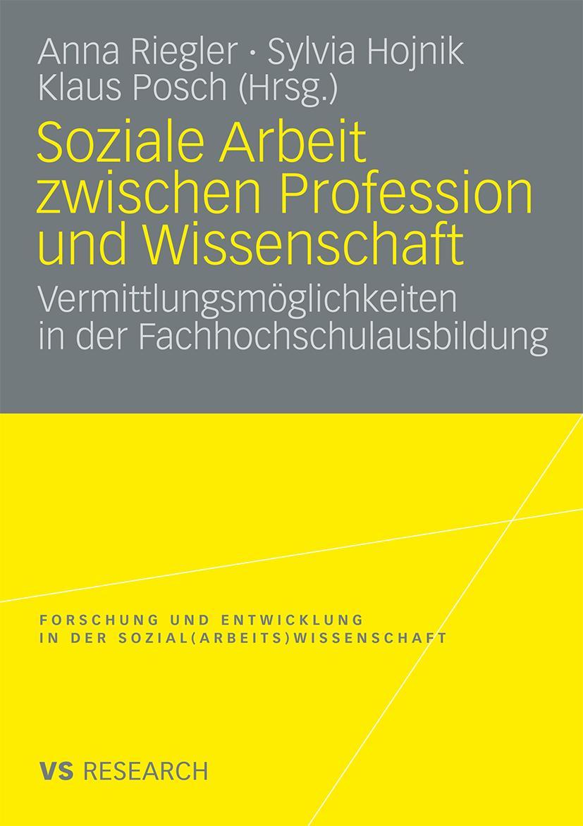 Vorderes Coverbild Soziale Arbeit zwischen Profession und Wissenschaft