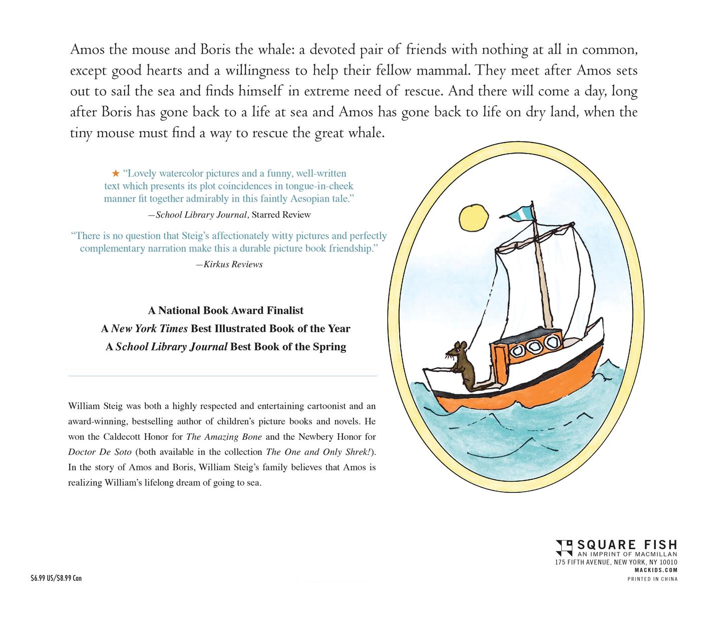 Rückseitencover Amos & Boris