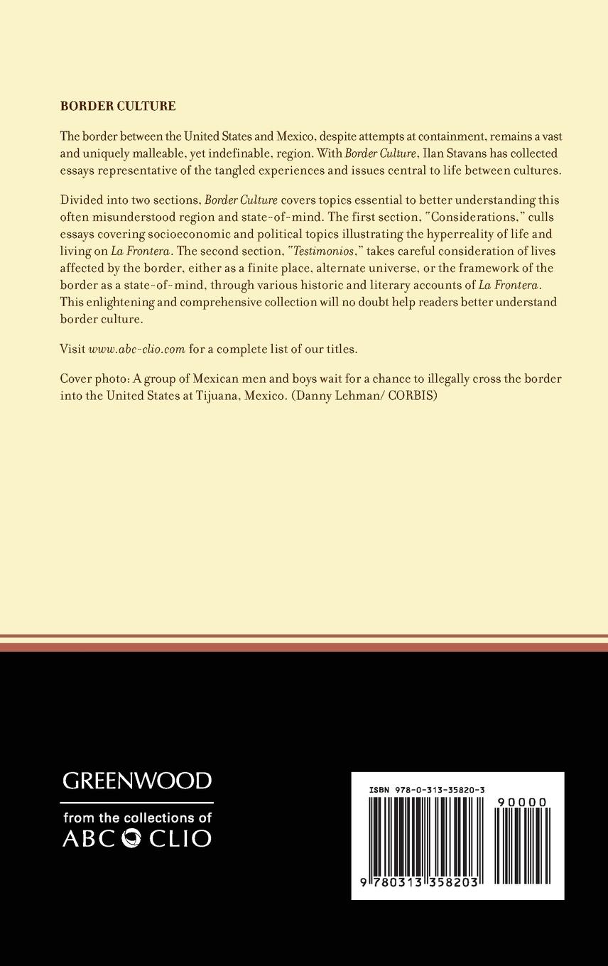 Rückseitencover Border Culture