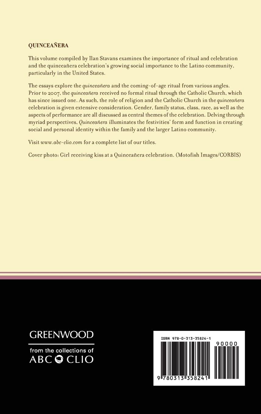 Rückseitencover Quinceanera