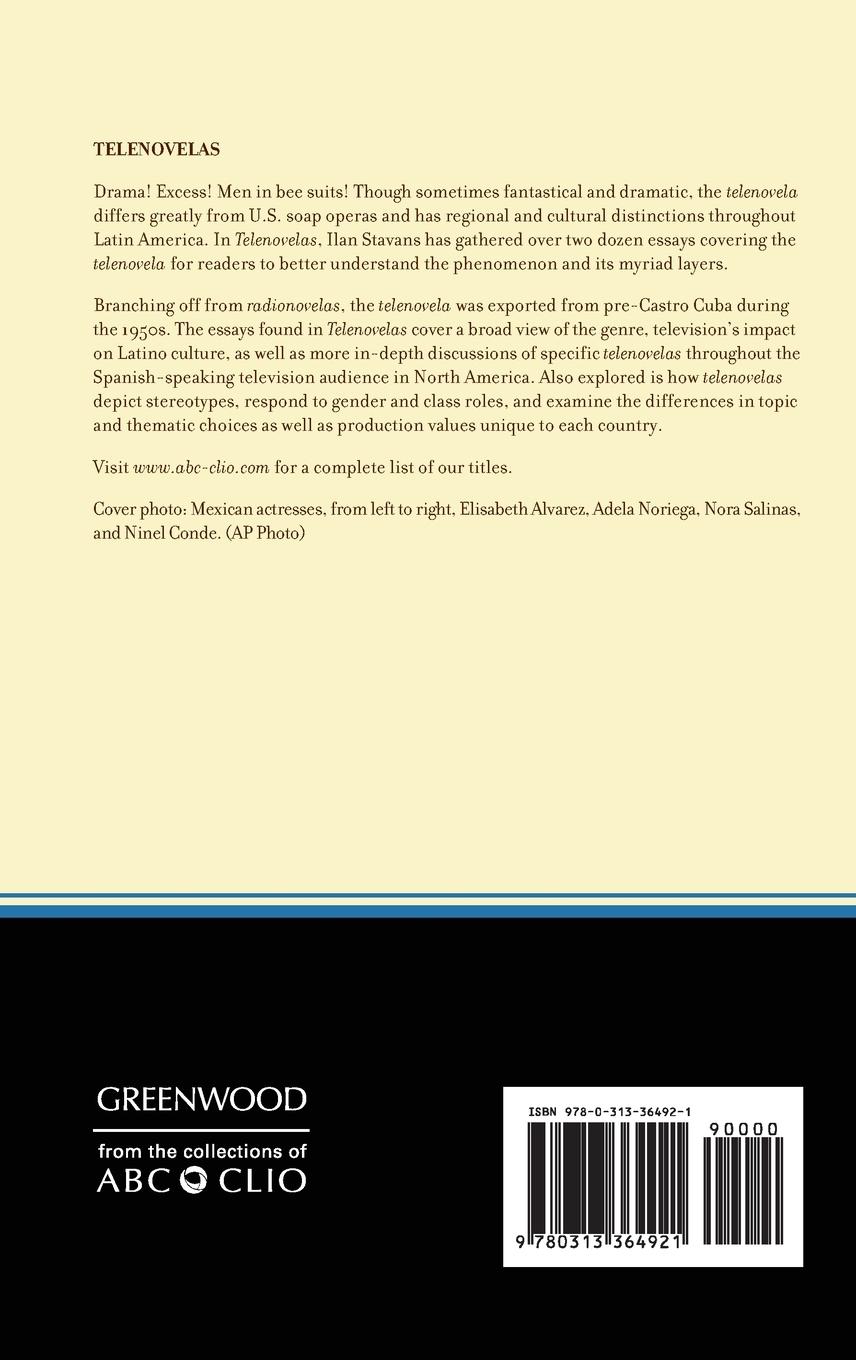Rückseitencover Telenovelas