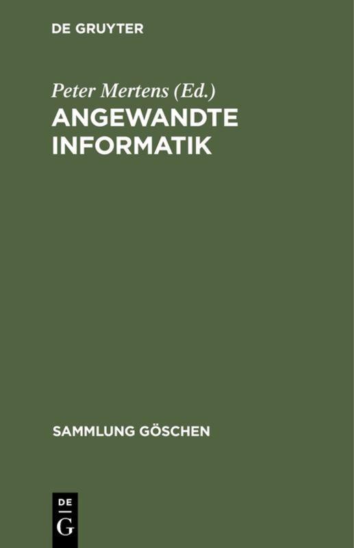 Vorderes Coverbild Angewandte Informatik