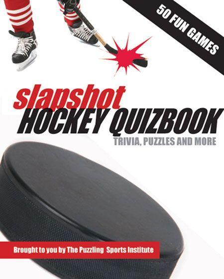 Vorderes Coverbild Slapshot Hockey Quizbook: Trivia, Puzzles and More
