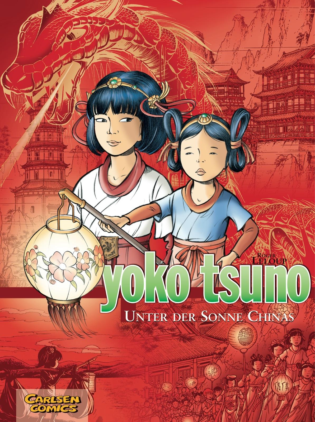 Vorderes Coverbild Yoko Tsuno Sammelband 05: Unter der Sonne Chinas