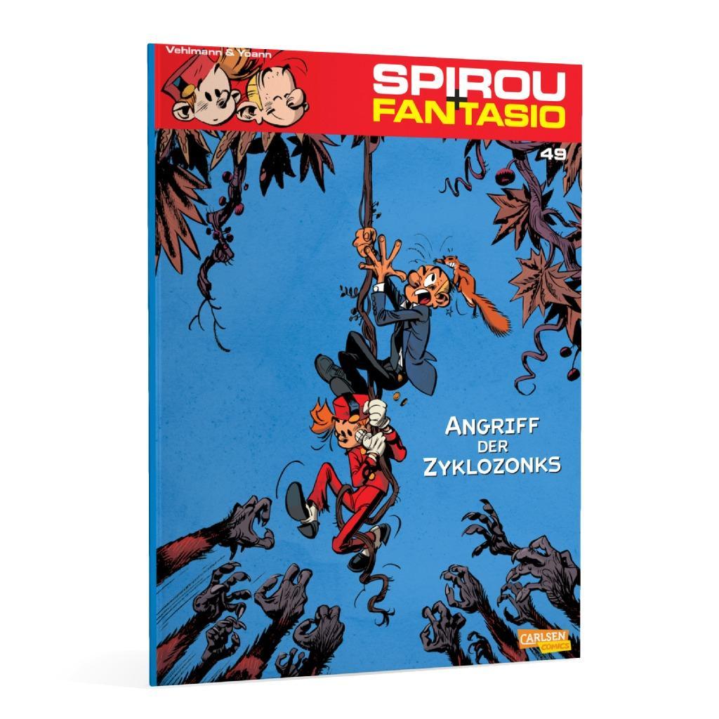 Beispielinhalt (Bild) Spirou & Fantasio 49: Angriff der Zyklozonks