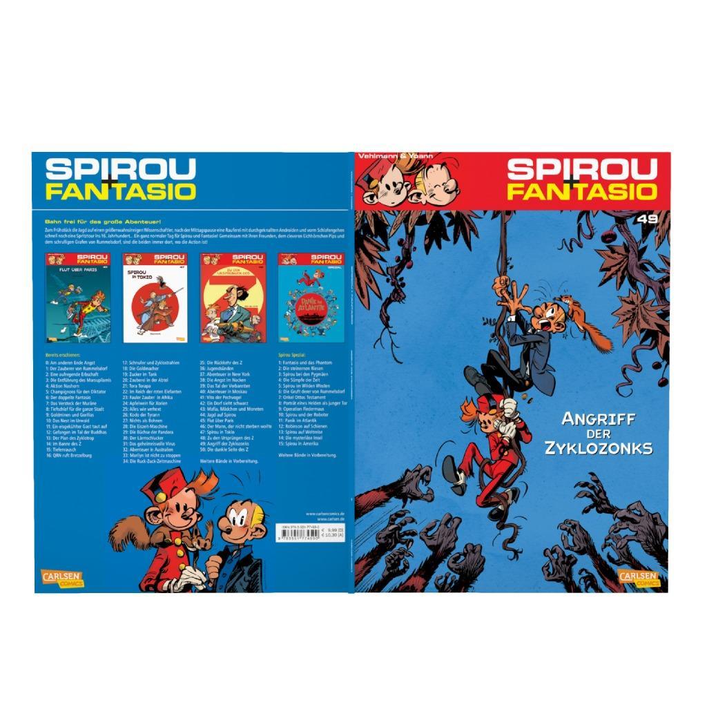 Beispielinhalt (Bild) Spirou & Fantasio 49: Angriff der Zyklozonks