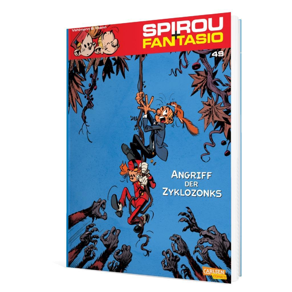 Beispielinhalt (Bild) Spirou & Fantasio 49: Angriff der Zyklozonks