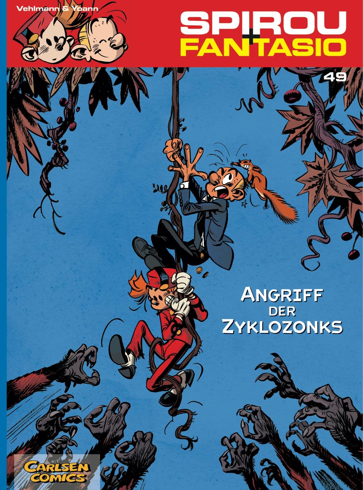 Vorderes Coverbild Spirou & Fantasio 49: Angriff der Zyklozonks