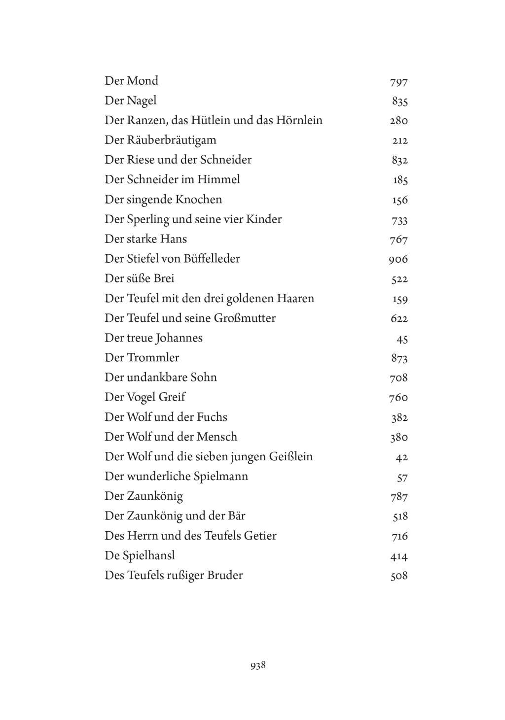 Beispielinhalt (Bild) Grimms Märchen